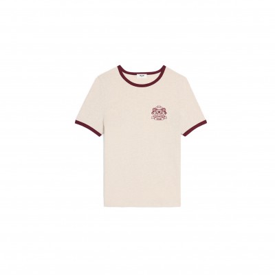 CELINE T-SHIRT IN COTTON JERSEY RX09U507Z.GBE4